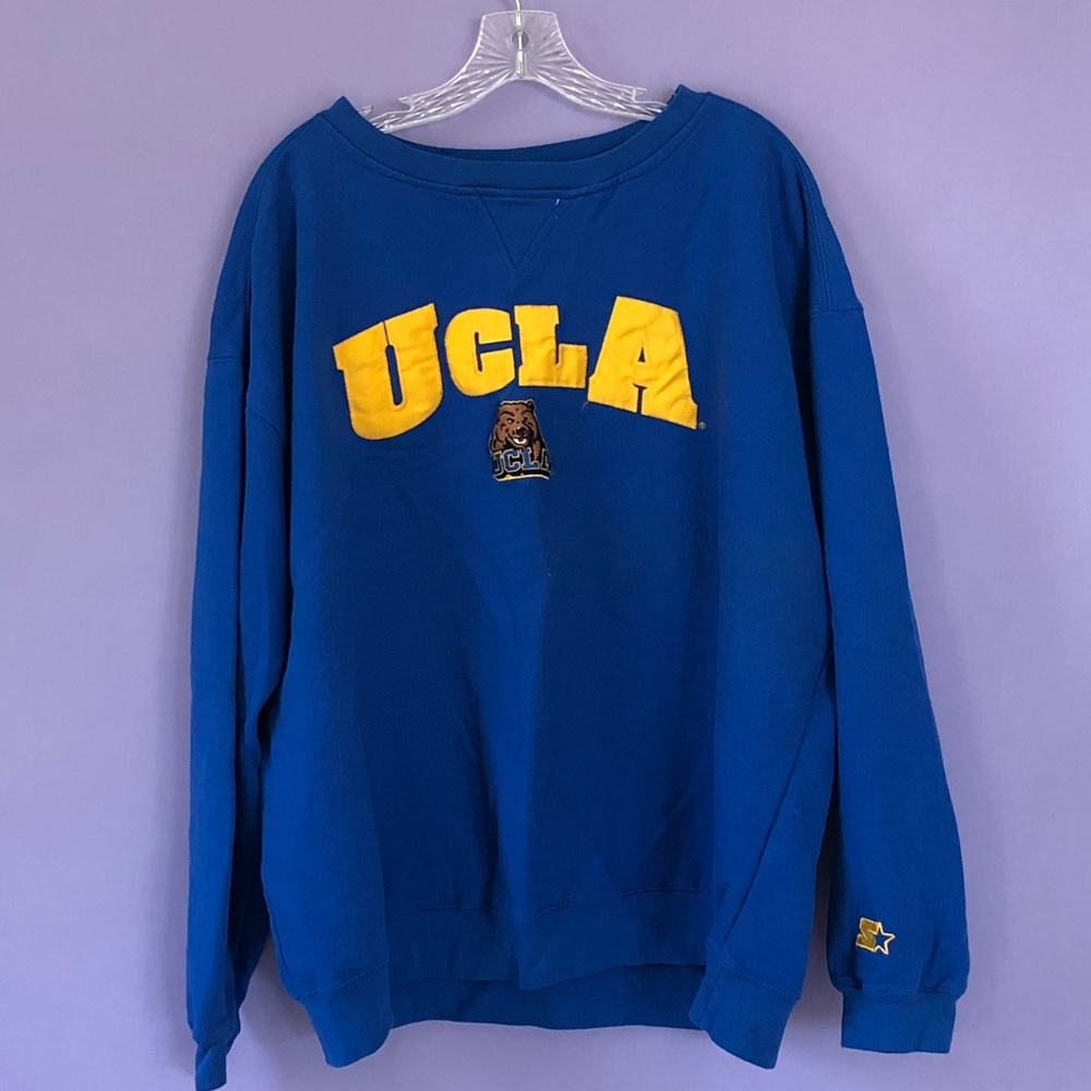 Vintage Starter UCLA Embroidered Blue SweatShirt